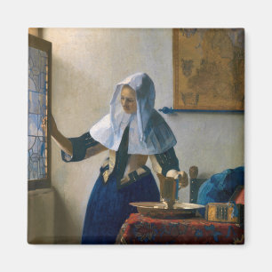 Aimant Johannes Vermeer - Femme avec un lanceur d'eau
