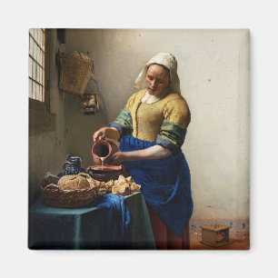 Aimant Johannes Vermeer - The Milkmaid