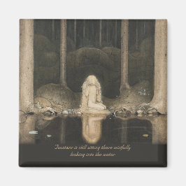 Aimant John Bauer Tuvstarr par le tarn forestier CC1038