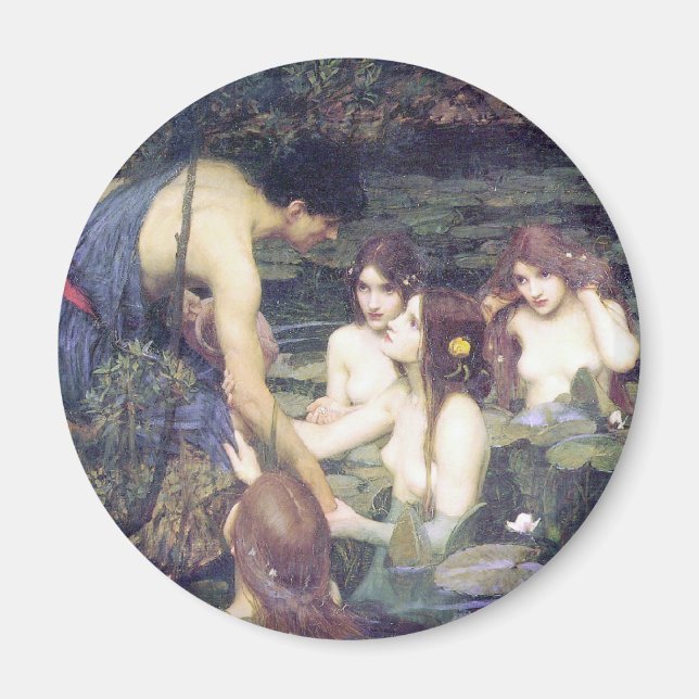 Aimant John William Waterhouse - Hylas et les Nymphes (Devant)