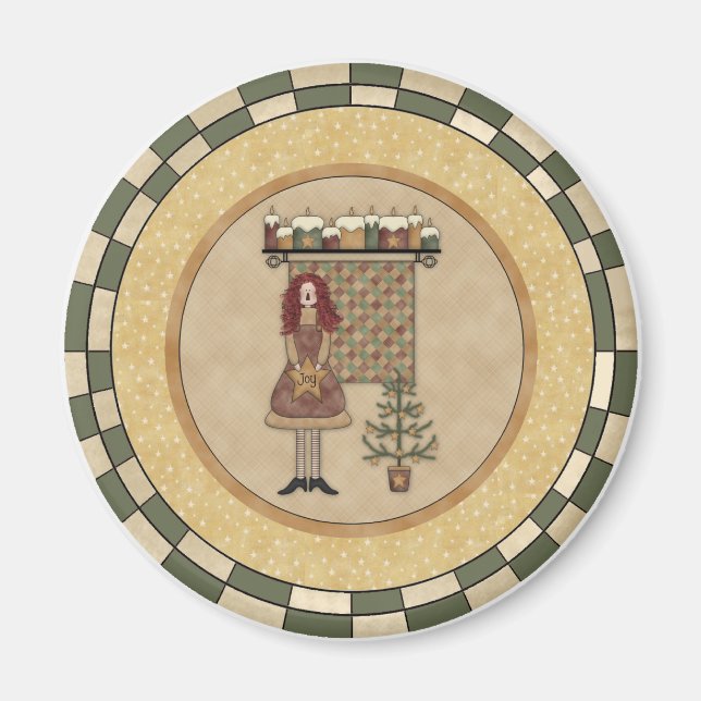 Aimant Joie de Noël (Devant)