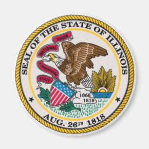 Aimant Joint d'état de l'Illinois