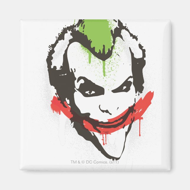 Aimant Joker Graffiti (Devant)