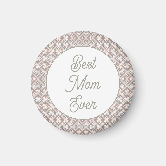 Aimant Joli Motif géométrique (Devant)