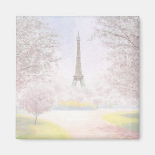 Aimant Joli Paris aux pastels