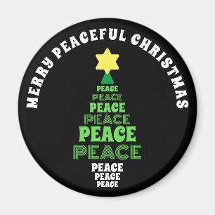 Aimant Joli sapin vert de Noël