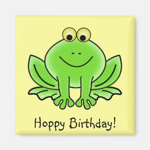 Aimant Jolie grenouille caricaturale et larmoyante Annive