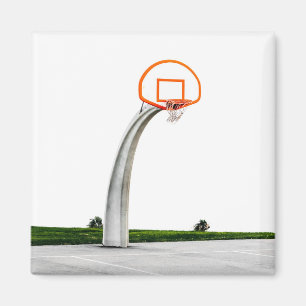 Aimant Jolie oeuvre de basket-ball