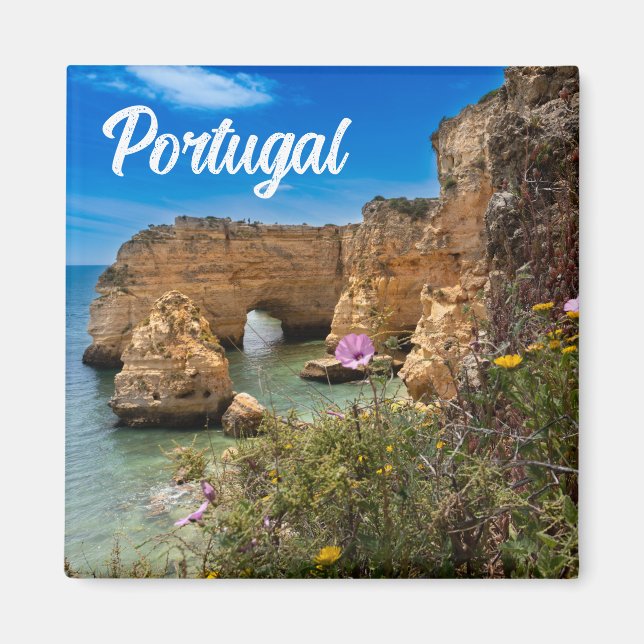 Aimant Jolie Portugal Algarve Beach Souvenir (Devant)