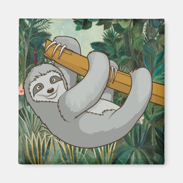 Aimant Jolie Sloth (Devant)