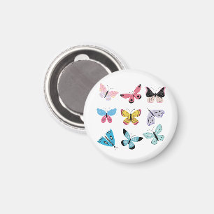 Aimant Jolies papillons