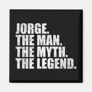 Aimant Jorge nom, Jorge L'Homme Le Mythe La Légende