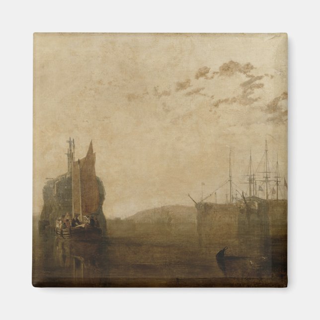 Aimant Joseph Mallord William Turner | Hulks sur le Tamar (Devant)