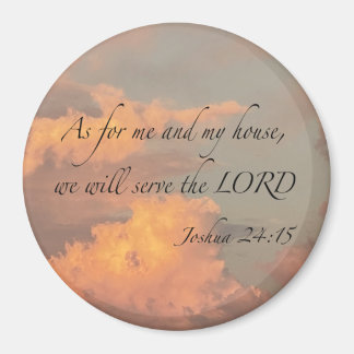 Aimant Joshua 24:15 Quant à moi et... l'aimant