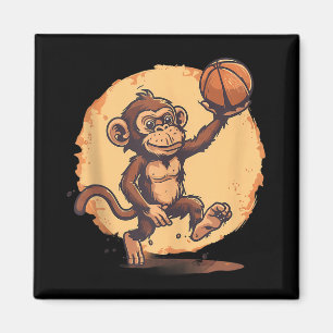 Aimant Joueur de basket-ball de basketball de basket Dess
