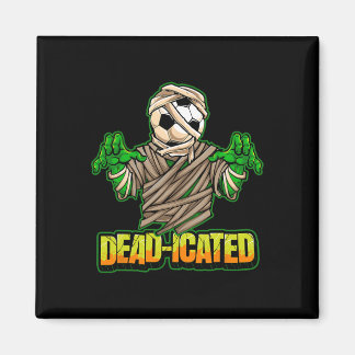 Aimant Joueur de football Zombie Football effrayant Hallo