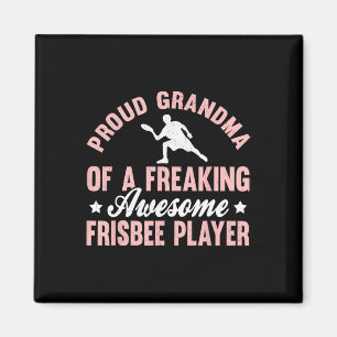 Aimant Joueur de frisbee Ultimate Frisbee Disc Golf Grand