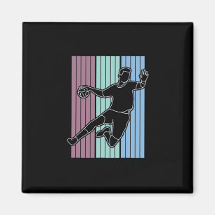 Aimant Joueur de Handball Rétro