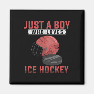 Aimant Joueur de hockey sur glace Fan de hockey sur glace