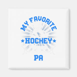 Aimant Joueur de hockey sur glace Mon joueur de hockey pr