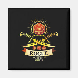 Aimant Joueur de Rpg Fantastique Voyou Cl 
