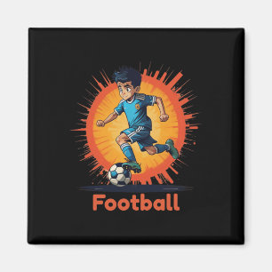 Aimant Joueur international de football athlétique