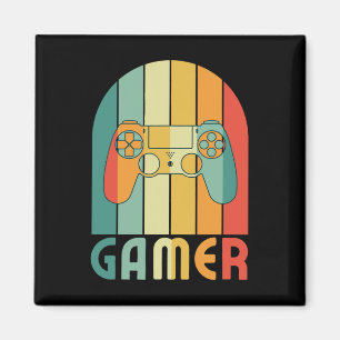 Aimant Joueur Jeux Vidéo Joueur Joueur Papa