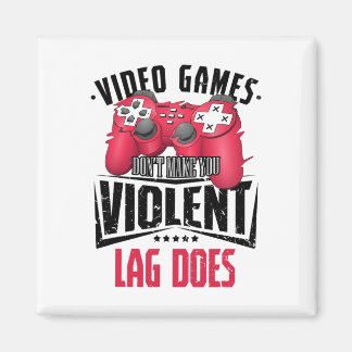 Aimant Joueur Joueur Jeux Vidéo Manette Ordinateur Jeu