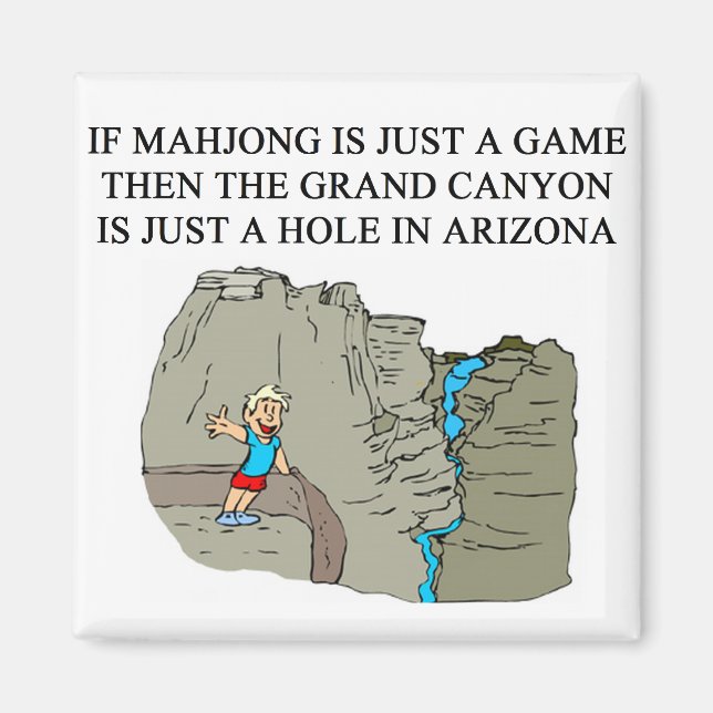 Aimant Joueur MAHJONG (Devant)