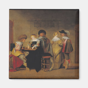 Aimant Joueurs de backgammon