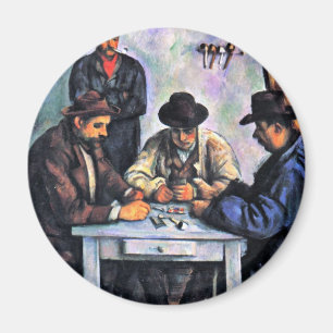 Aimant Joueurs de carte par Paul Cézanne (la meilleure