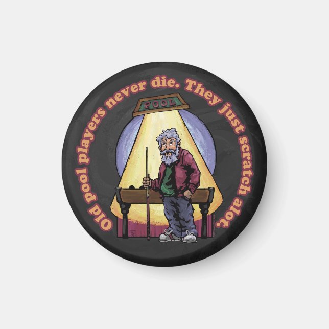 Aimant Joueurs de la vieille piscine (Devant)