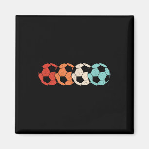 Aimant Joueuse de soccer rétro Joueuse de soccer Hommes F