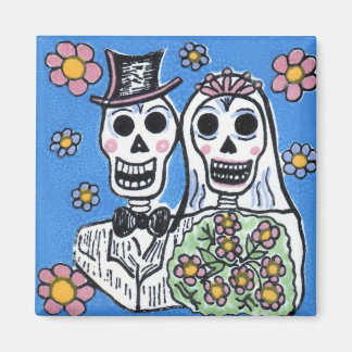 Aimant Jour de la mariée morte et de la chambre