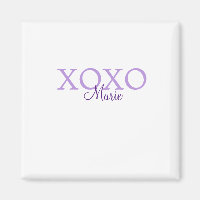 Jour de la Saint Valentin Xoxo ajouter nom pastel 