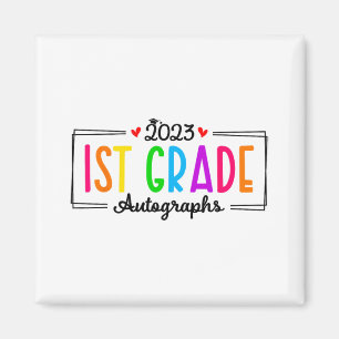 Aimant Jour De L'École 2023 Autographe 1ère Année