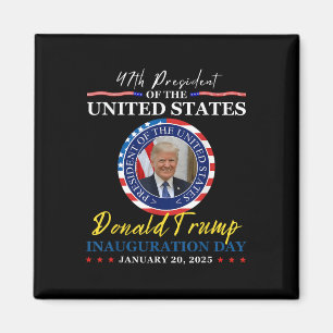 Aimant Jour de l'investiture du président Donald Trump 20