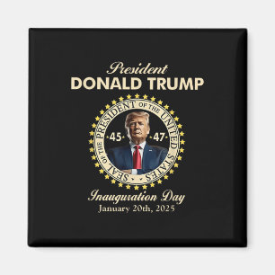 Aimant Jour de l'investiture du président Donald Trump 20