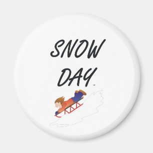 Aimant Jour de neige de PIÈCE EN T