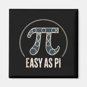 Aimant Jour de Pi 14 mars Math Nerd Tarte Nourriture Cade