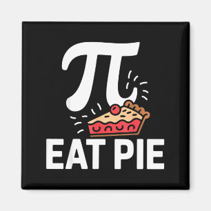Aimant Jour de Pi 14 mars Math Nerd Tarte Nourriture Cade