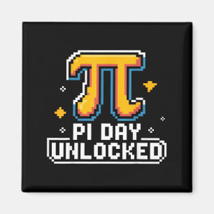 Aimant Jour de Pi 14 Mars Math Nerd Tarte Nourriture Cade