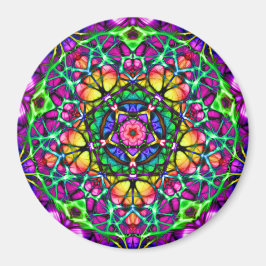 Aimant Jour Délice Kaleidoscope Mandala