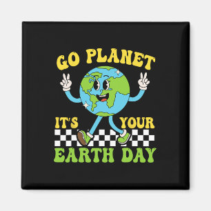 Aimant Jour des terres Restaurer Terre Nature Planète Met