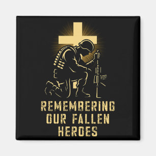 Aimant Jour du souvenir en souvenir de nos héros tombés É