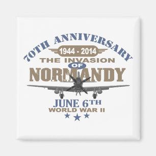 Aimant Jour J 70e anniversaire Bataille de Normandie