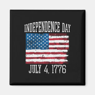 Aimant Jour Juillet 4 1776 4ème Juillet America Hommes Fe