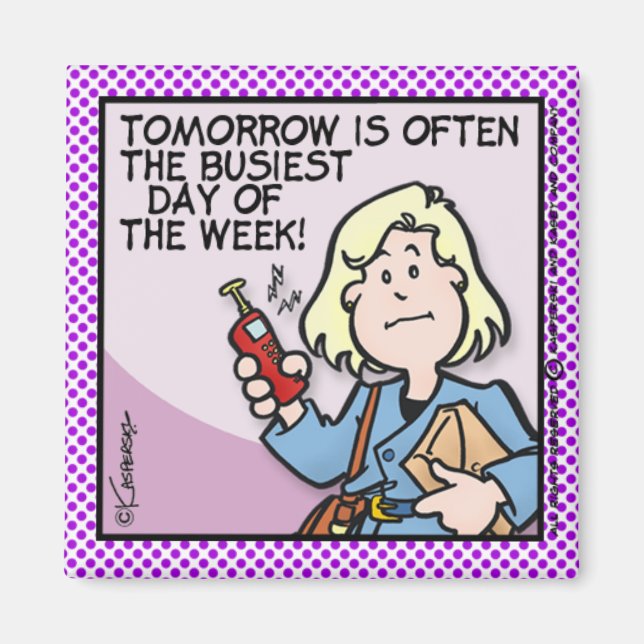 Aimant Jour le plus achalandé (Devant)