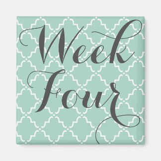 Aimant Journal de la semaine quatre