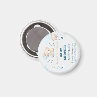 AIMANT JOURNÉE BABY SHOWER PERSONNALISÉE